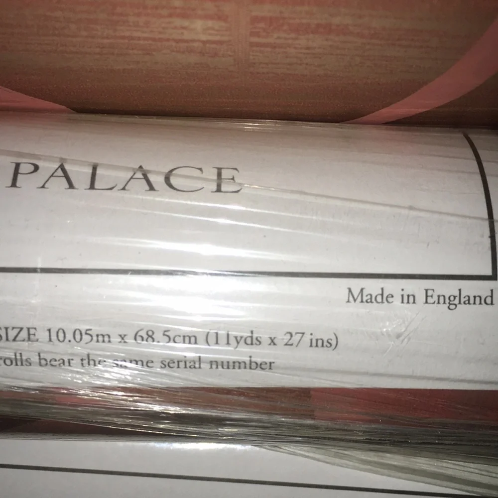 6 rolls LUXURY Wallpaper SUMMER PALACE spongeable